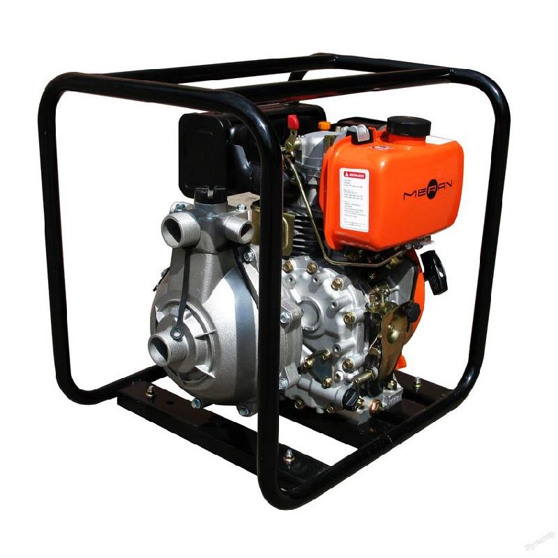 Мотопомпа дизельная Meran MPD201 (грязевая)