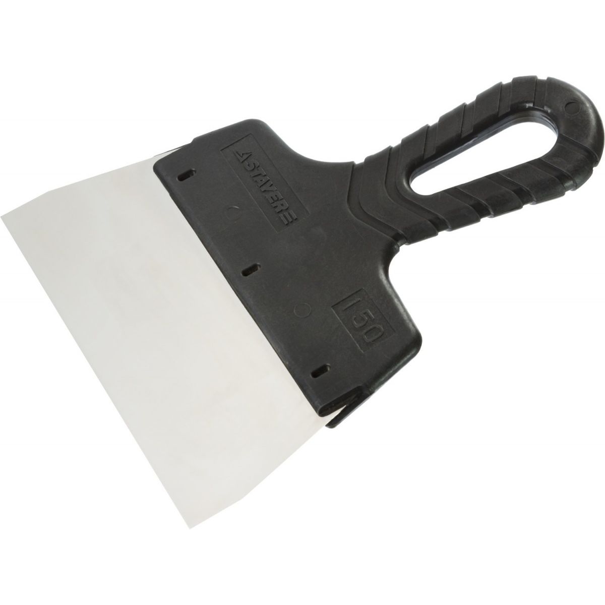 Шпатель фасадный L=300мм нерж.сталь, пласт.ручки (12-5-300) — изображение 3