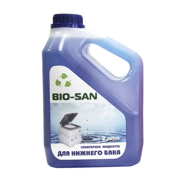 Жидкость-расщепитель Bio-San, для нижнего бака биотуалета, 2 л — изображение 2