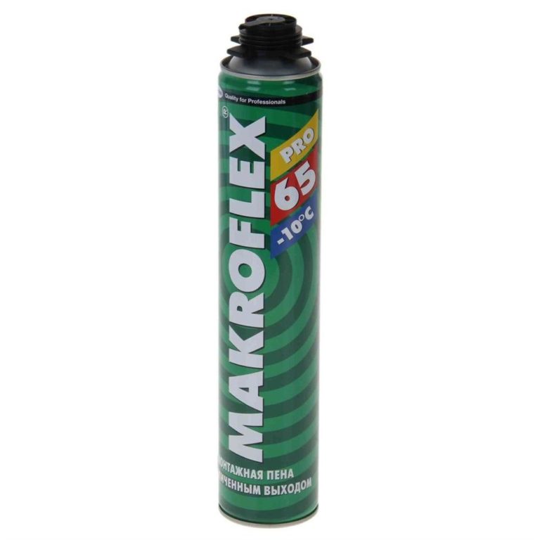 Пена монтажная MAKROFLEX SHAKETEC 65 PRO 850 мл, профессиональная всесезонная (-15, +35) — изображение 2