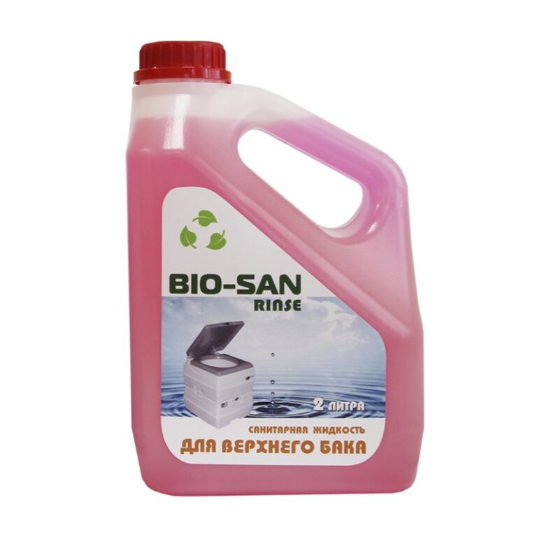 Жидкость-шампунь Bio-San, для верхнего бака биотуалета, 2 л — изображение 2