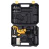 Аккумуляторная дрель12В + набор 63 инструментов в кейсе Deko DKCD12FU-Li 1.5Ahx2 63 tools + case