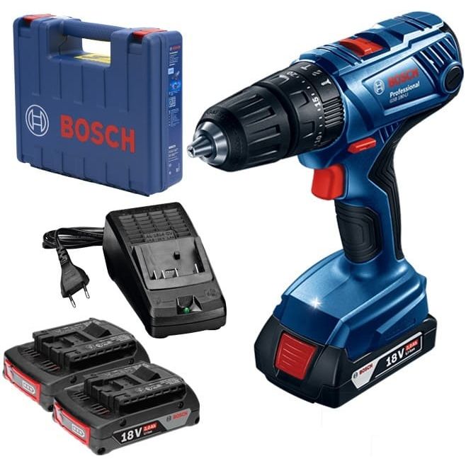 Аккумуляторная ударная дрель-шуруповёрт GSB 180-LI Professional