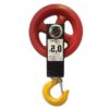 Блок монтажный 0,5 т. с крюком (под верёвку)
