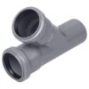 Тройник канализационный 110/110/45*
