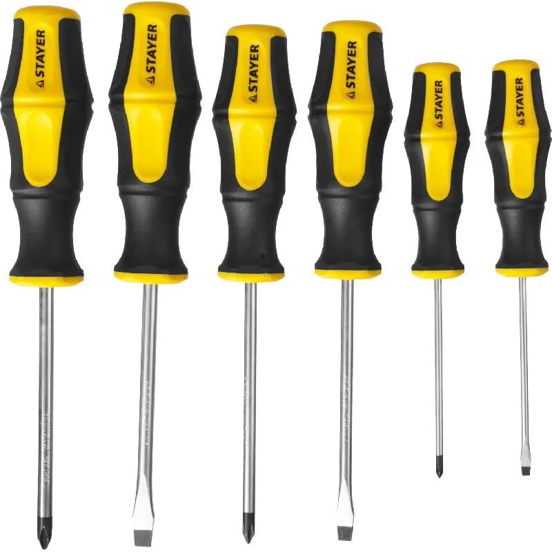 Набор отверток 6 шт. STAYER "MASTER" HERCULES 25055-H6_z02