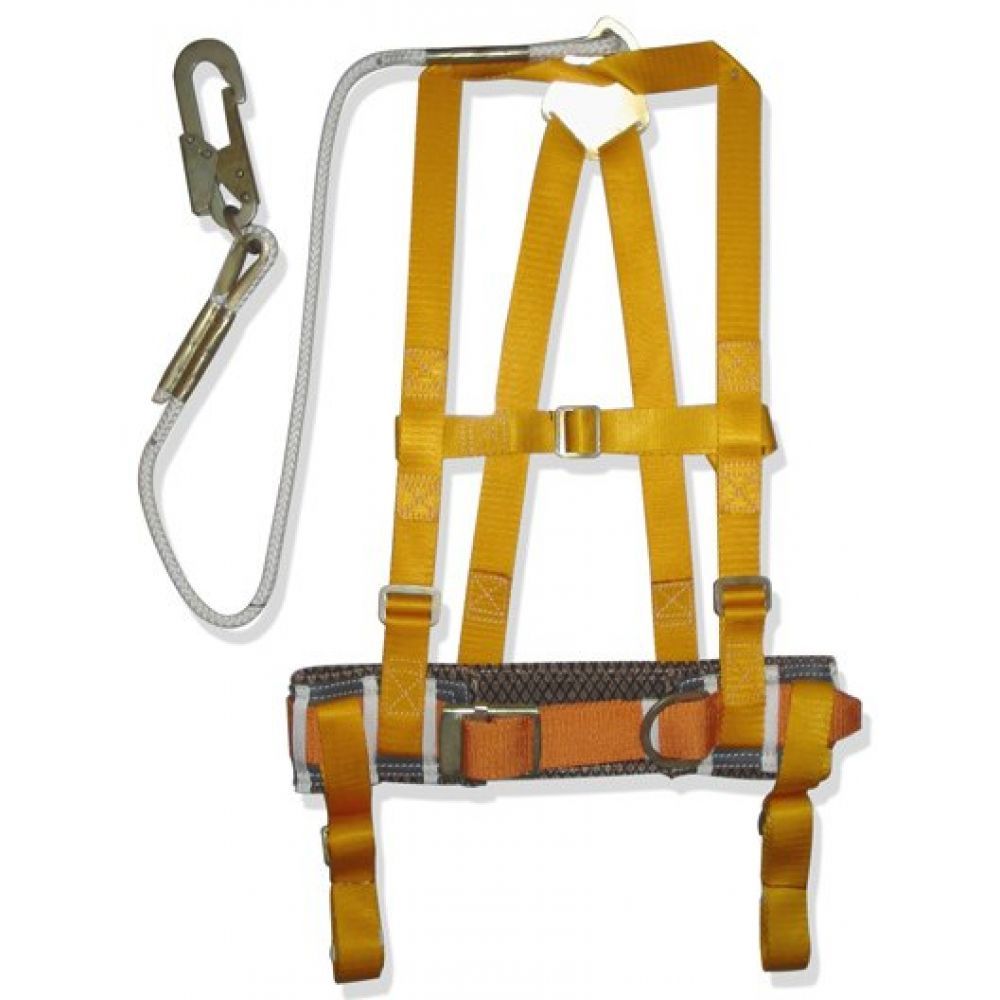 Пояс предохранительный УСП II аАЖ (ПП-2аАЖ) с набедренными и плечевыми лямками, капроновым стропом и амортизатором — изображение 2