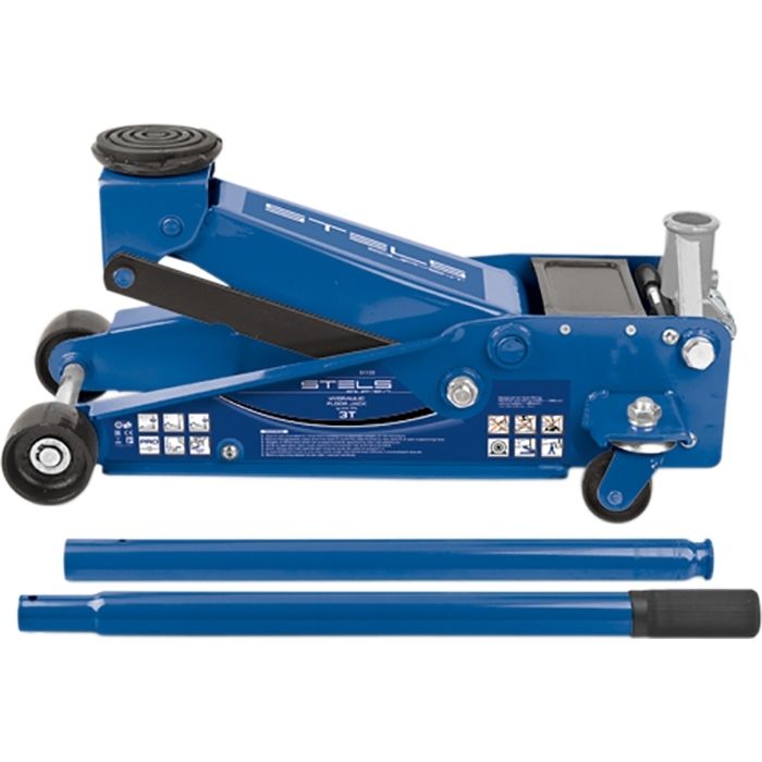 Домкрат подкатный 3,5т STELS (H=110–565)