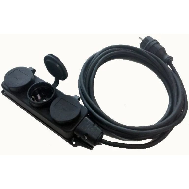Удлинитель - 40м, КГ 3х2,5 3500Вт 16А 3роз.каучук, У1-3-40/3,5(IP44)
