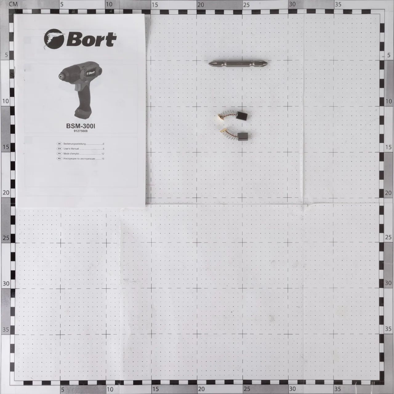 Дрель-шуруповерт электрический BORT BSM-300I — изображение 3