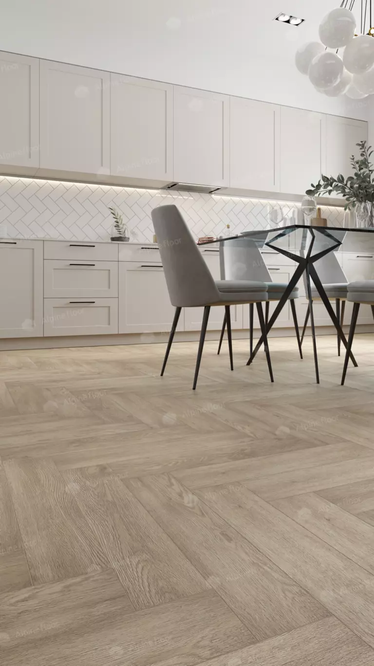 Виниловый ламинат Alphin Floor Parquet Дуб Ваниль Селект 2,5 мм (упак = 2,2278 м2) — изображение 2