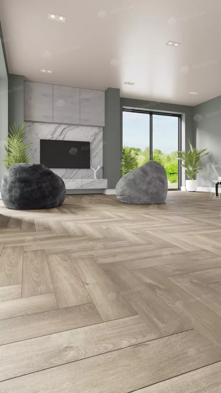 Виниловый ламинат Alphin Floor Parquet Дуб Натуральный Отбеленный 2,5 мм (упак = 2,2278 м2) — изображение 2