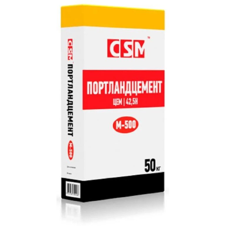 Портландцемент М-500 ДО ГОСТ 50 кг мешок