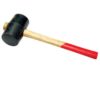 Киянка резиновая, металлическая ручка Профи 80 мм / 900гр