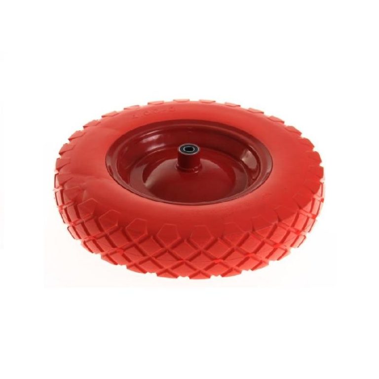 Колесо для тачки 4.80/4.00-8-4PR F12, PU (литое 400 мм082-4020,082-4016-5)
