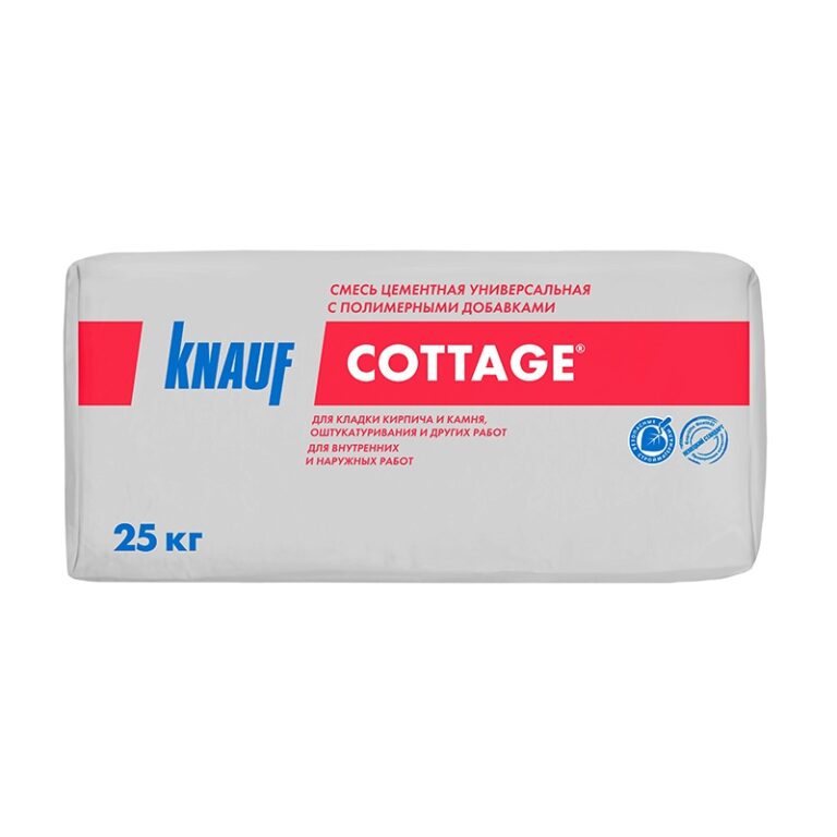 Смесь для кладки и штукатурки Knauf Cottage, 25 кг — изображение 3