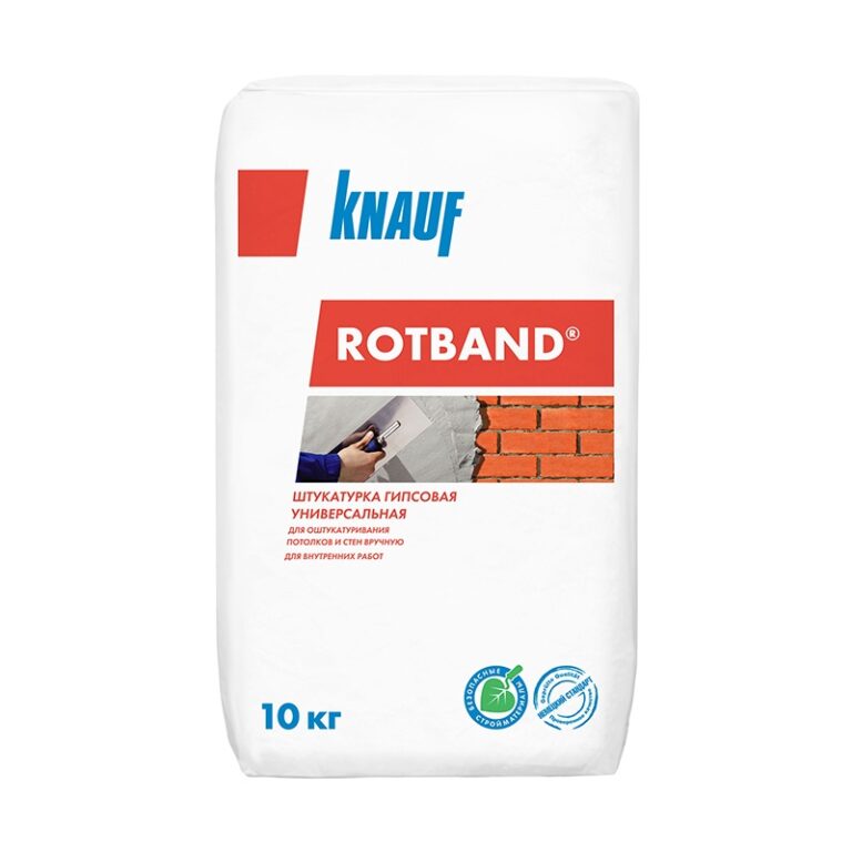 Штукатурка гипсовая Knauf Rotband, 10 кг — изображение 2