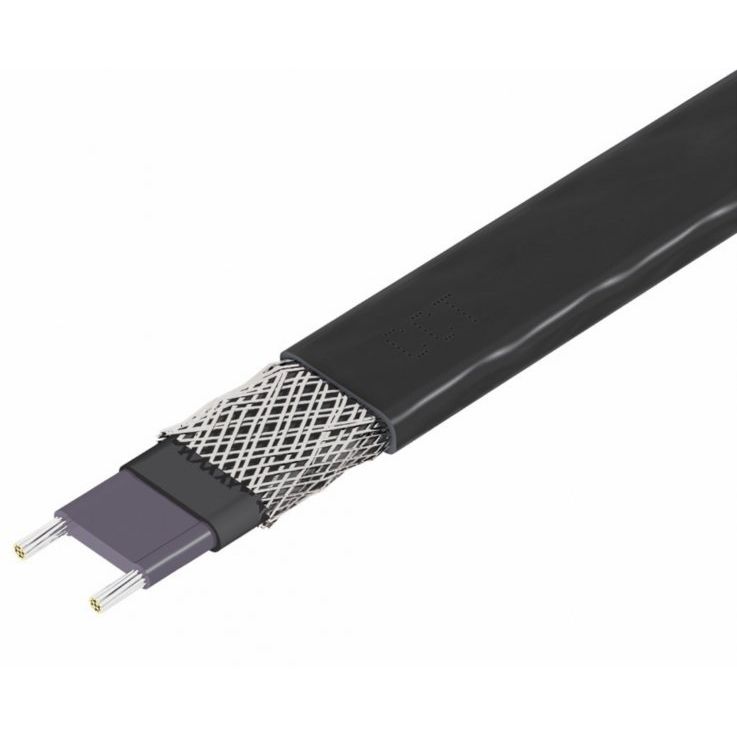 Нагревательный саморегулируемый кабель EXTHERM 20Вт/м с экраном 220В сертификат SLL20-2CR