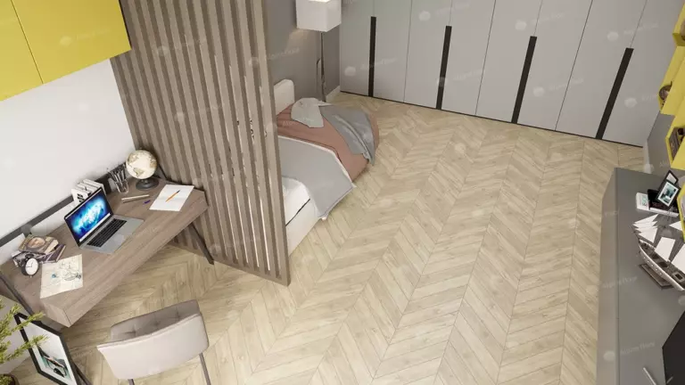 Виниловый ламинат Alphin Floor Chevron Alpine Сонома 5 мм (упак = 1,6764 м2) — изображение 2