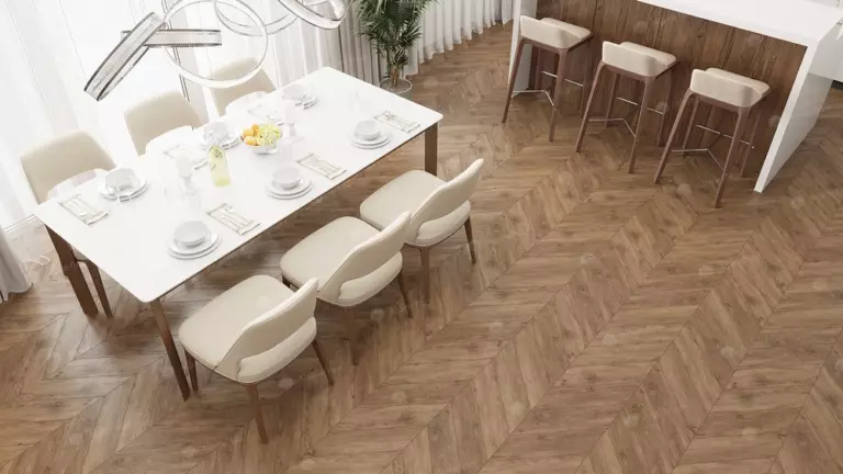 Виниловый ламинат Alphin Floor Chevron Alpine Гевуина 5 мм (упак = 1,6764 м2) — изображение 2