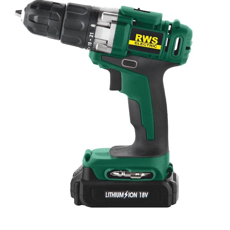 Аккумуляторная дрель-шуруповерт RWS ДА-18Л HARD (1 акк)