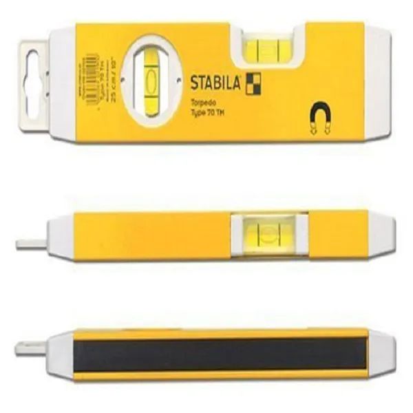 STABILA Уровень тип 70TМ, 220мм (1верт.,1гориз.,магнитный,точн. 0,5мм/м)