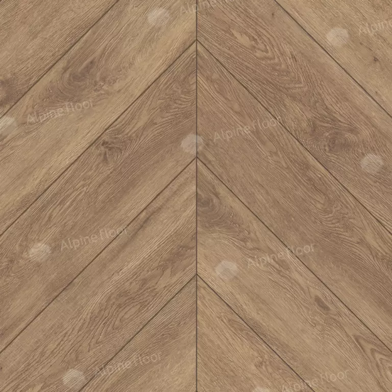 Виниловый ламинат Alphin Floor Chevron Alpine Гевуина 5 мм (упак = 1,6764 м2)