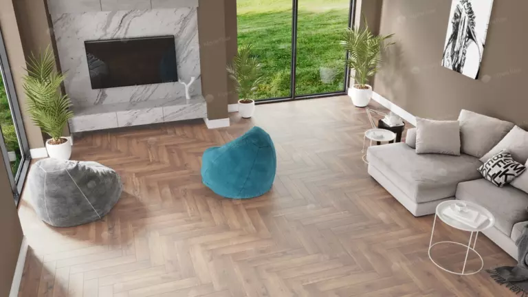 Виниловый ламинат Alphin Floor Parquet Premium Дуб Royal 8 мм (упак = 0,75 м2) — изображение 2