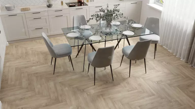 Виниловый ламинат Alphin Floor Parquet Premium Дуб Ваниль Селект 8 мм (упак = 0,75 м2) — изображение 2