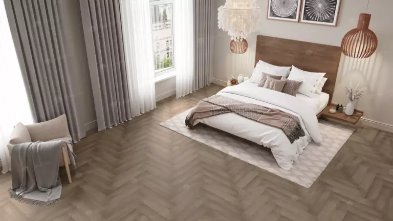 Виниловый ламинат Alphin Floor Parquet Premium Дуб Насыщенный 8 мм (упак = 0,75 м2) — изображение 2
