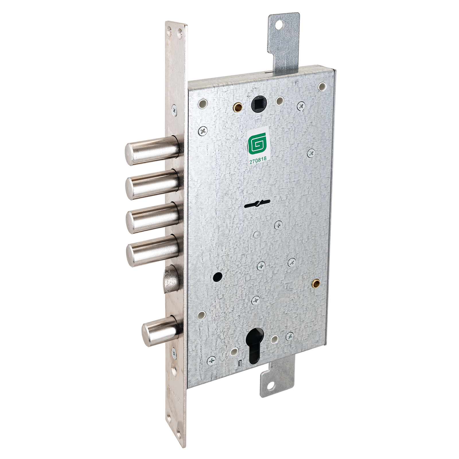 Гардиан 25.12Т ДЛ.КЛЮЧ (ЗК.202Н-01/114мм) 2-х кл. 5кл ЗЩ б/о Замок врезной тяжелый (5)