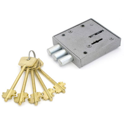 Герион "Блок-5М" б/о 5кл 3 ригеля сейфовый Замок накладной (50)