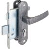 Д-град Зенит ЗВ4-3.05 серебро м/о 55 Замок врезной с/руч (15)