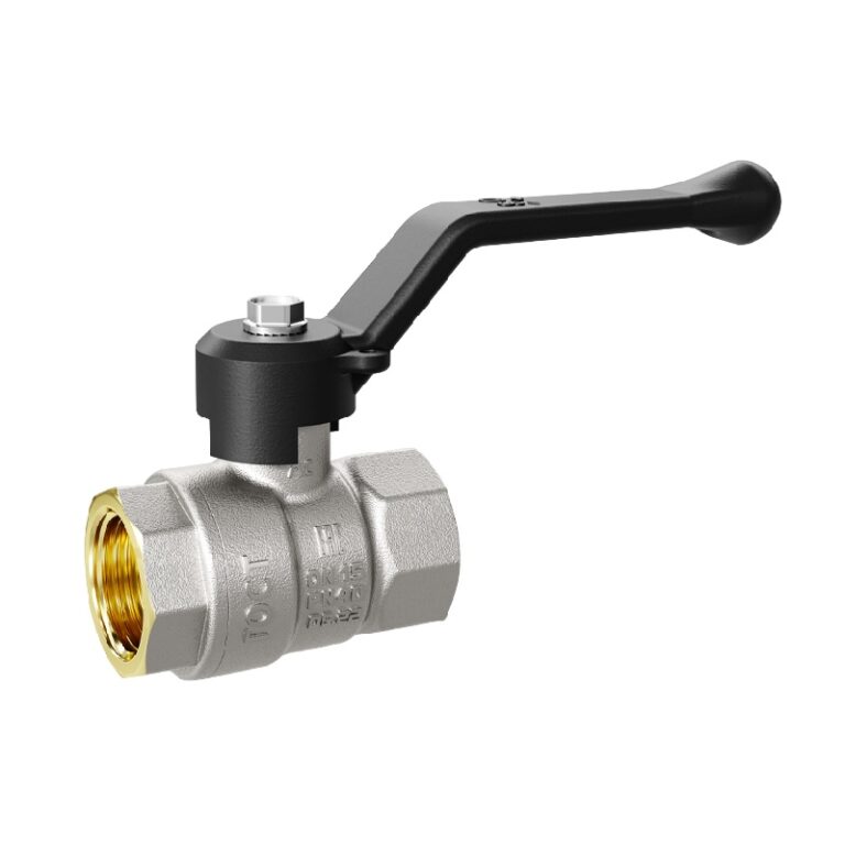 Кран шаровый PN25, 2" В/В, длинная ручка — изображение 2