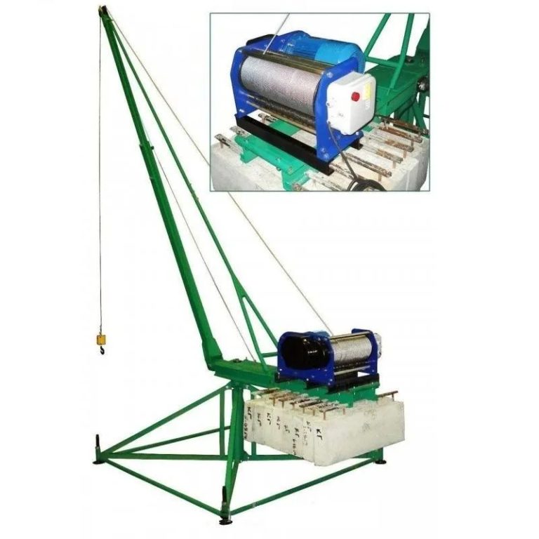 Кран разборный КСП-1000 "МАСТЕР", г/п 1000кг, Н=50м — изображение 6