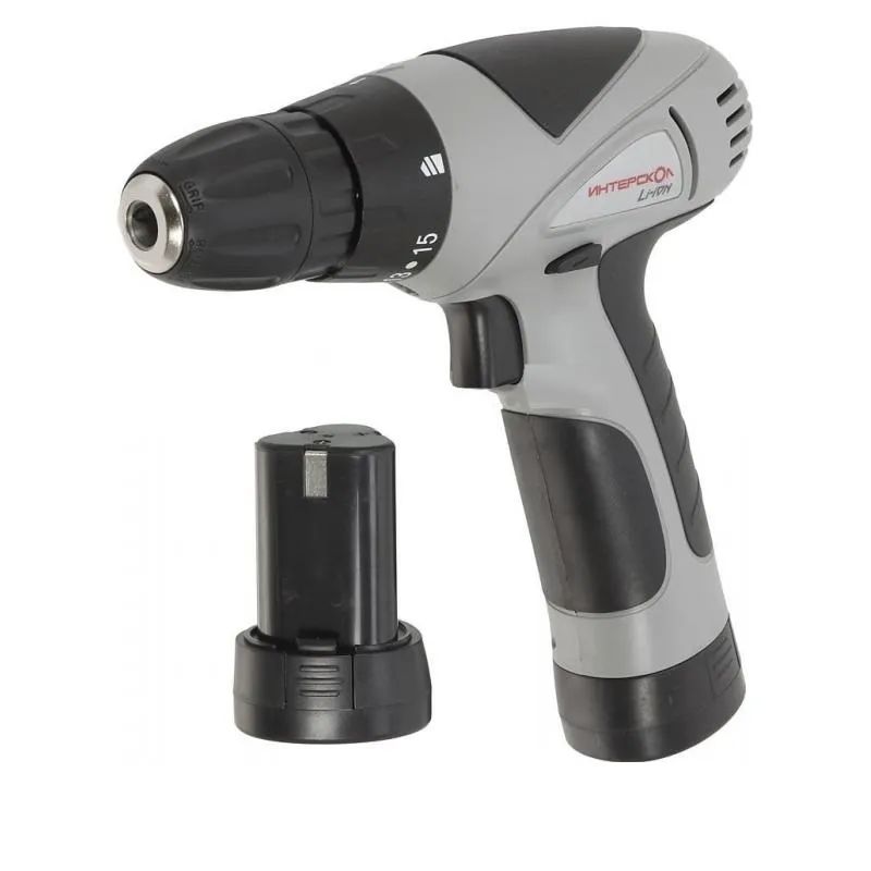 Аккумуляторная дрель-шуруповерт Интерскол ДА-10/10,8ЭР LiOn