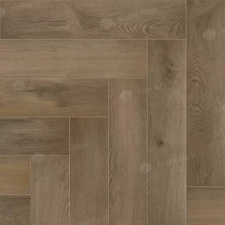 Виниловый ламинат Alphin Floor Parquet Premium Дуб Насыщенный 8 мм (упак = 0,75 м2)
