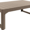 Раскладной стол Лион (Lyon rattan table) капучино