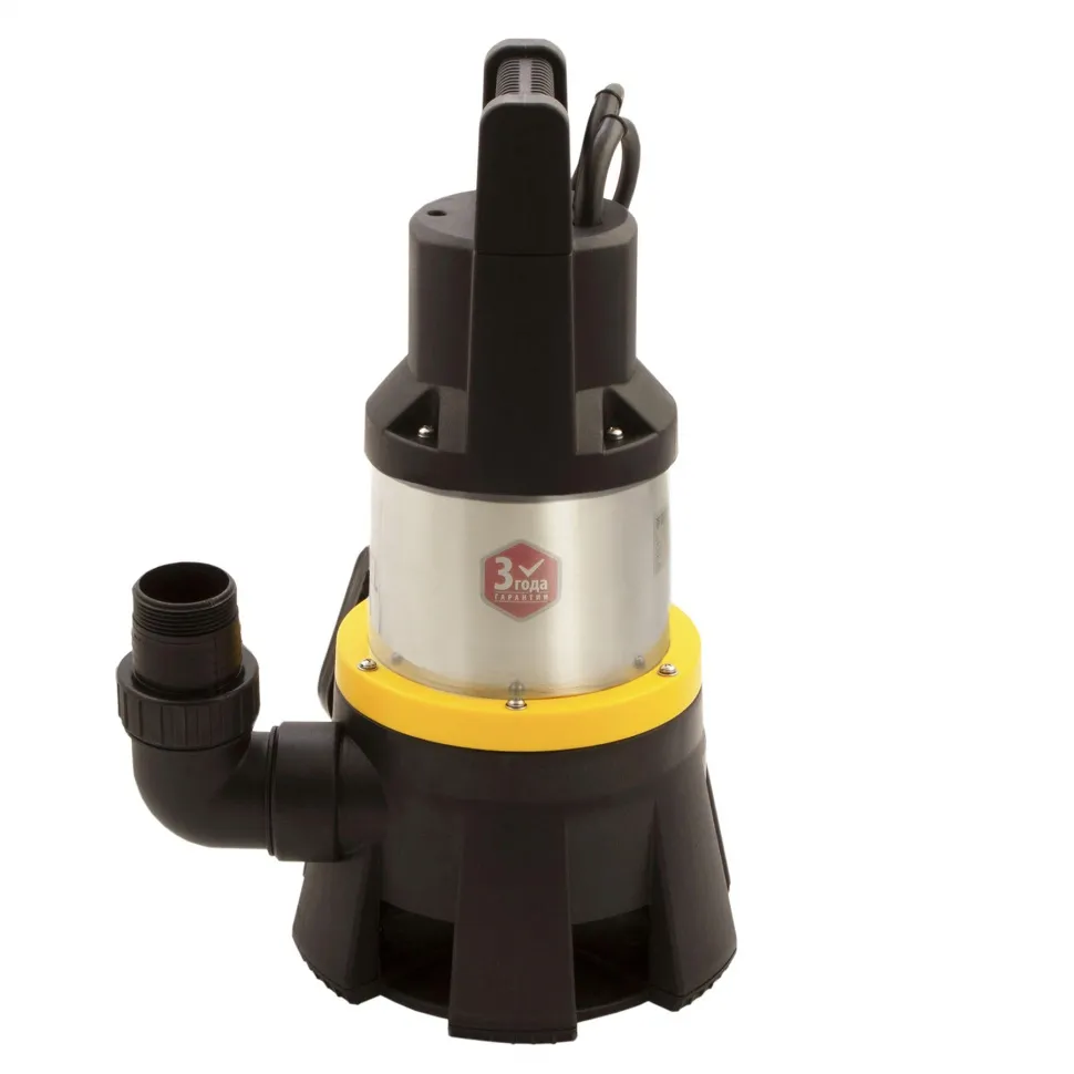 Дренажный насос DP1400X, 1400 Вт, подъем 11 м, 25000 л/ч Denzel — изображение 3