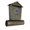 Ящик почтовый Домик антик/бронза