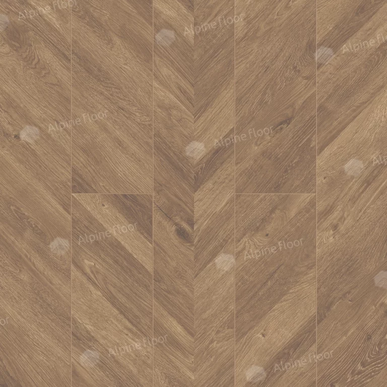 Виниловый ламинат Alphin Floor Ultra клеевой Французская Елочка 2 мм (упак = 5,017 м2)