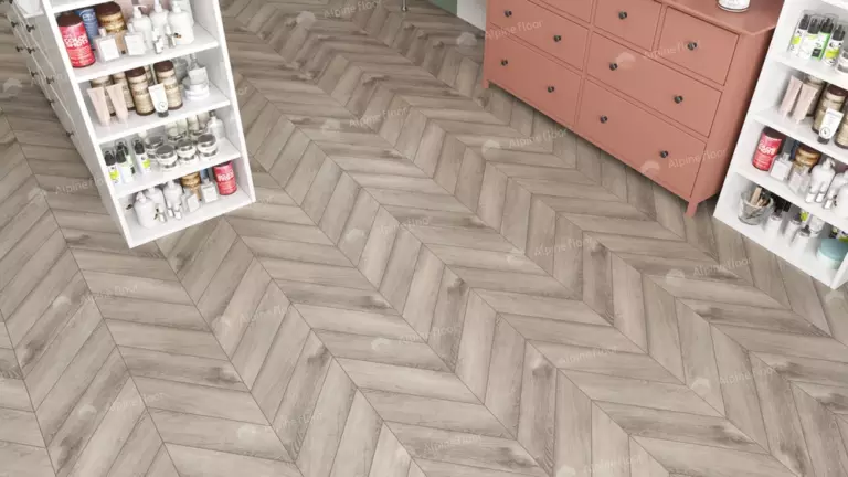 Виниловый ламинат Alphin Floor Chevron Дуб Исида 2,5 мм (упак = 1,97358 м2) — изображение 2