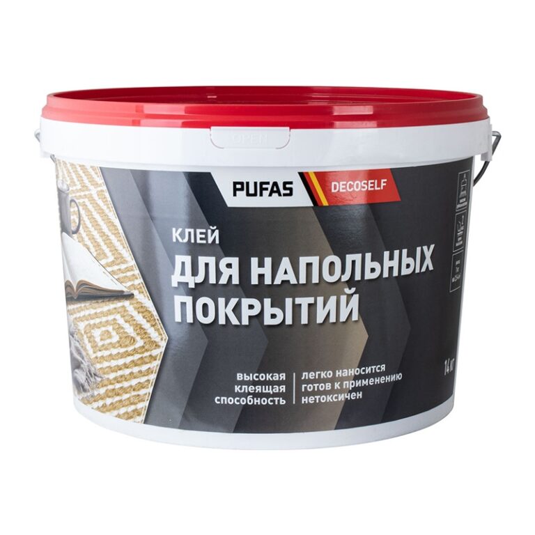 Клей для напольных покрытий Pufas Decoself (14 кг) — изображение 2