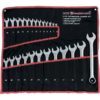 Набор ключей комбинированных, 6 - 32 мм, 25шт., CrV, полированный хром// Matrix 15425