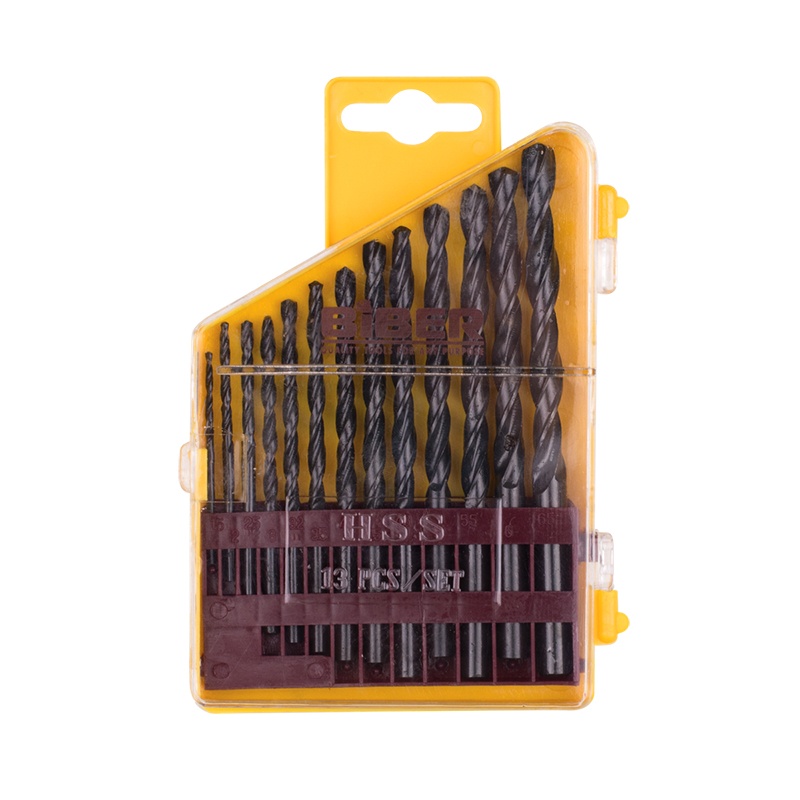 Набор сверл по металлу Biber 74131 HSS Стандарт 1,5-6,5 мм (13 шт.) — изображение 2