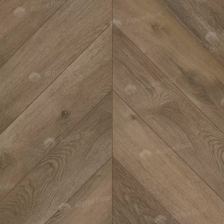 Виниловый ламинат Alphin Floor Chevron Дуб Насыщенный 2,5 мм (упак = 1,97358 м2)