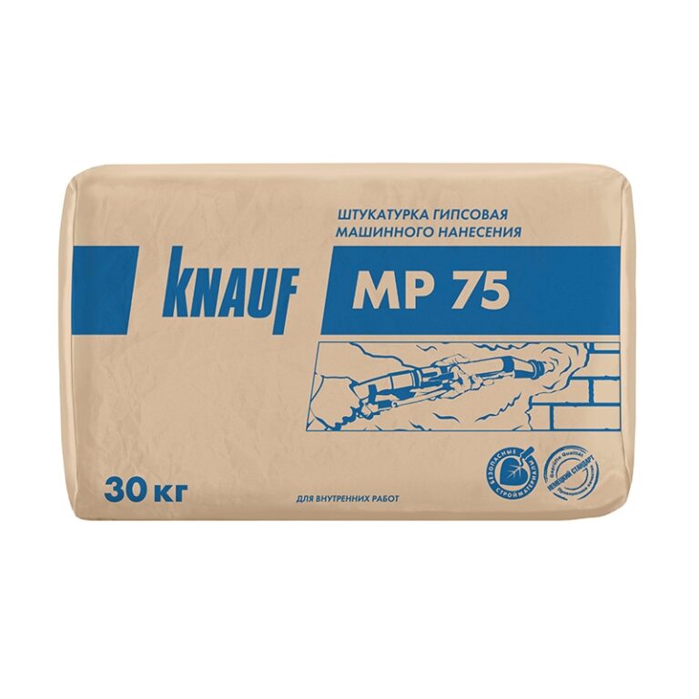 Штукатурка гипсовая машинная Knauf МП-75, 30 кг — изображение 3