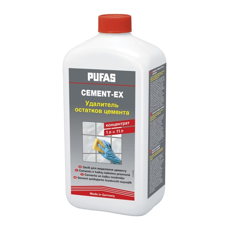 Удалитель цементного налета Pufas Cement-Ex N112-R (1 л) — изображение 2