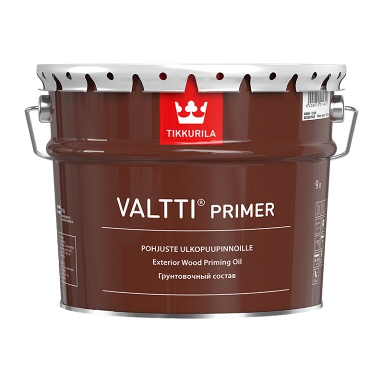 Антисептик для древесины Tikkurila Valtti Primer грунтовочный (9 л) — изображение 2