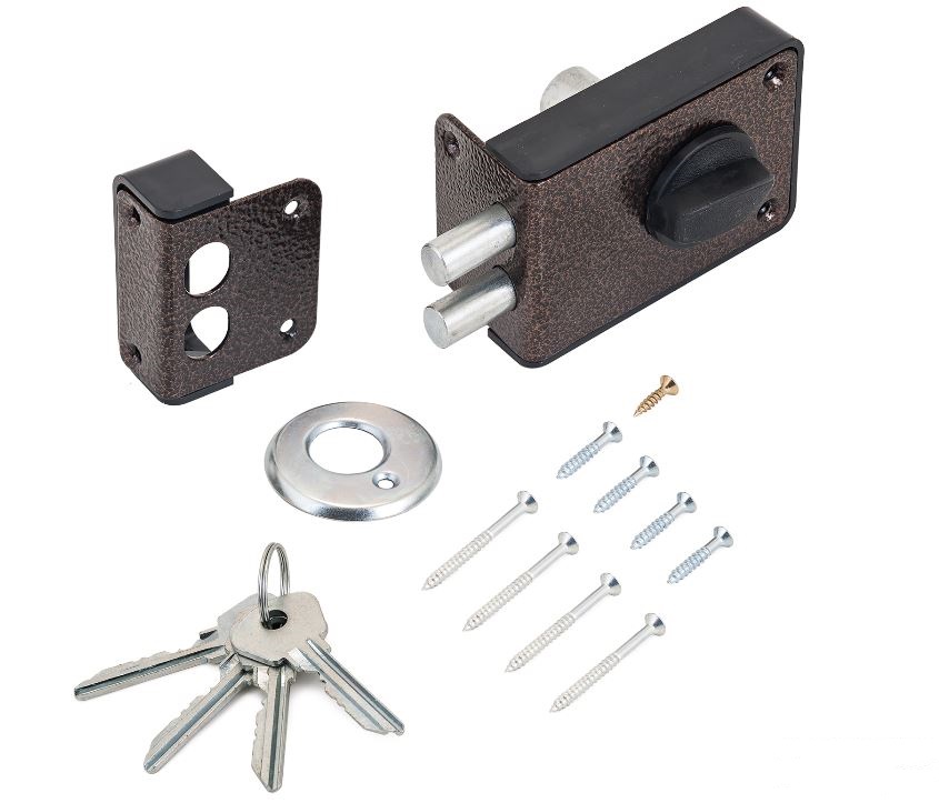 Д-град Зенит ЗН1-3-1 Медь Замок накладной (16)